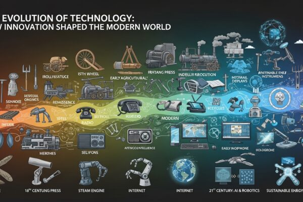 The Evolution of Technology: How Innovation Shaped the Modern World