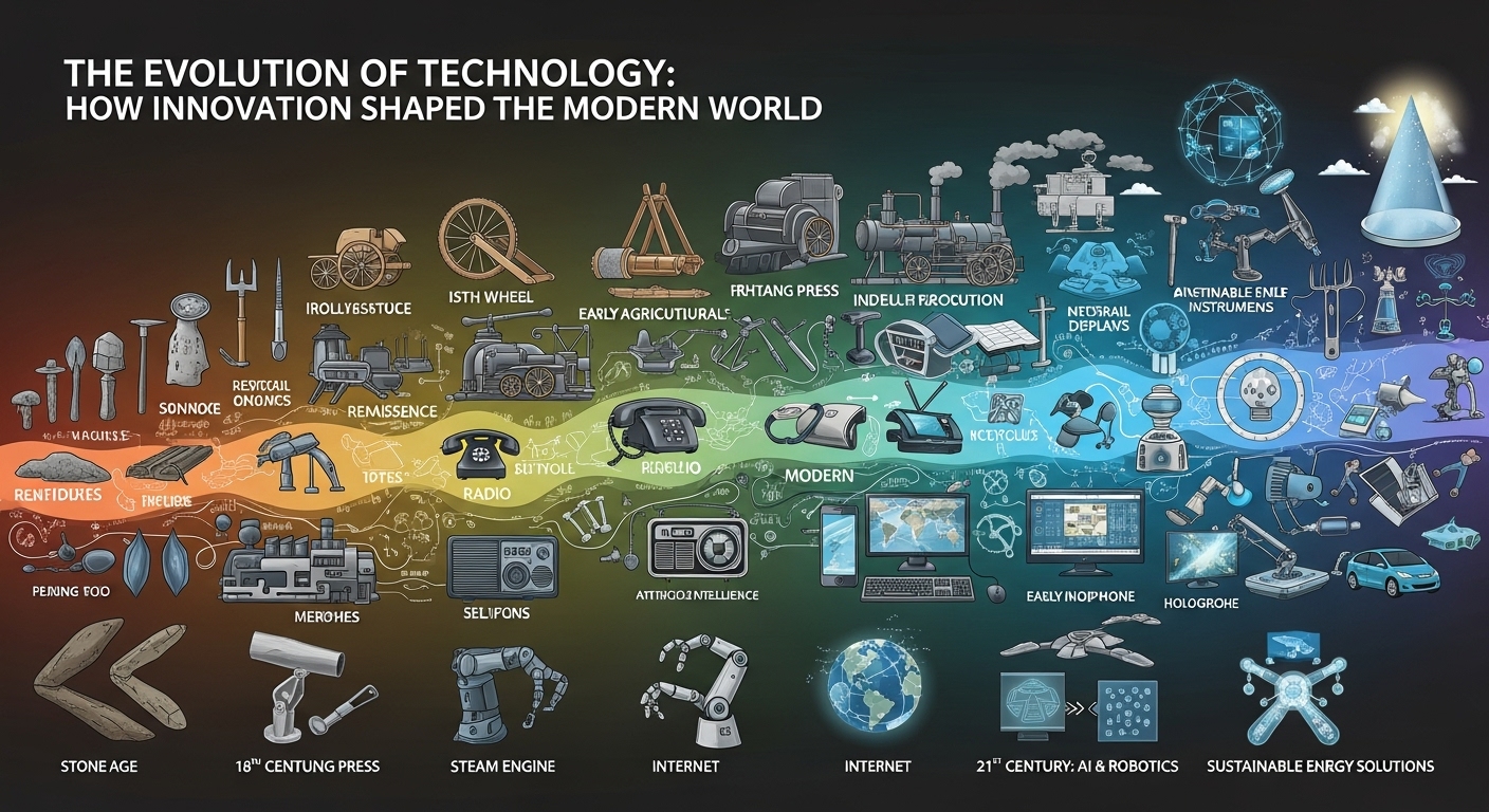 The Evolution of Technology: How Innovation Shaped the Modern World